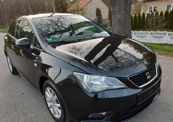 Seat Ibiza cena 19900 przebieg: 132430, rok produkcji 2013 z Kłodzko małe 529